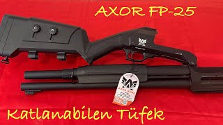 Katlanabilen Pompalı Tüfek Axor Fp-25 Tanıtımı