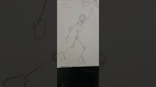 *DAY 82* Drawing of the Day (Jumping Pose Guides) | Category: Human Body Poses #drawing