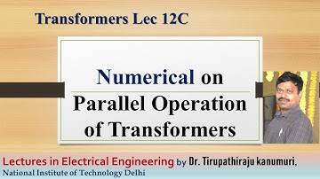 TF12C Numerical on Parallel Operation of Transformers