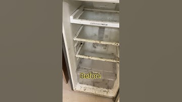 Fridge cleaning trick✨👋 #cleaning #ytshorts #youtubeshorts