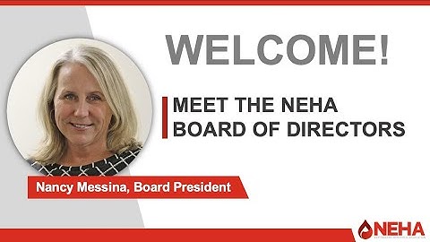Meet the NEHA Board of Directors