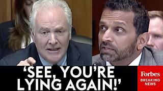 MUST WATCH: Sparks Fly When Chris Van Hollen Confronts Kash Patel About 'Provably False Statements'