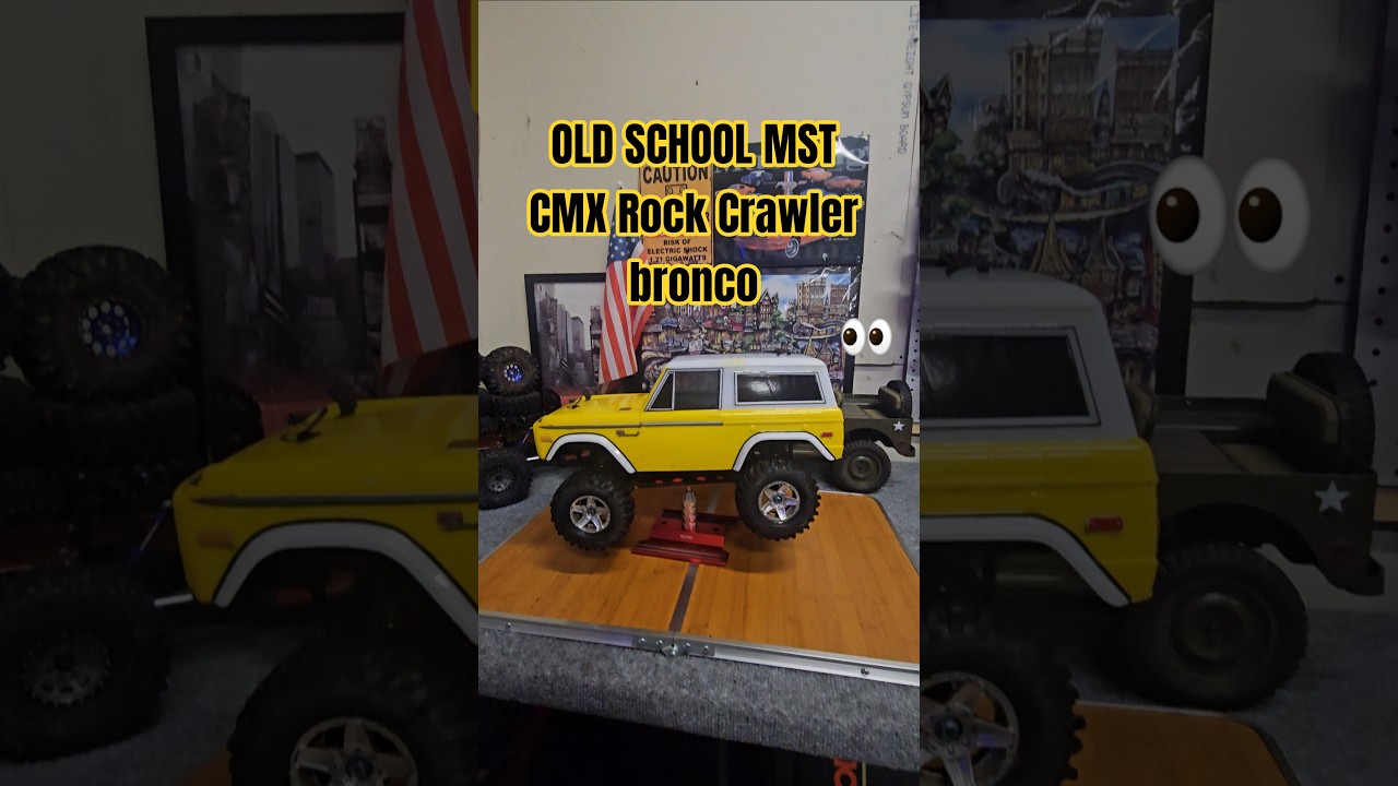 MST CMX RTR Scale Rock Crawler bronco 