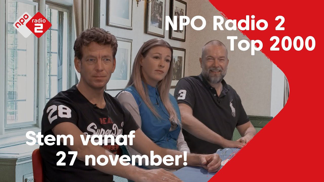 Stemmen op NPO Radio 2 Top 2000 kan vanaf 27 november - NPO Pers