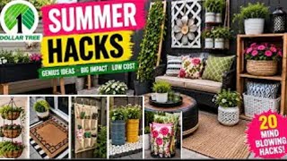 20 Genius Dollar Tree Hacks That Totally Upgrade Your Patio Space