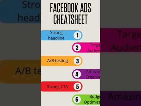 best checklist for Facebook ads