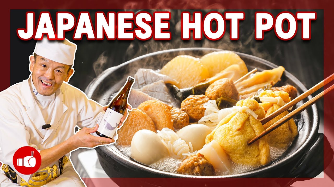 Oden Recipe (Japanese Winter Hot Pot with Vegetables and Fish