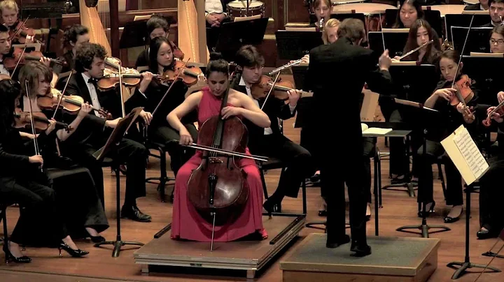 Barber Cello Concerto Live Performance- Christine ...