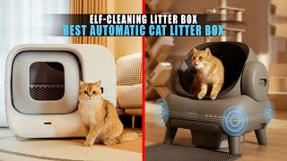 5 Best Automatic Cat Litter Box 2024 | SelfCleaning Cat Litter Box