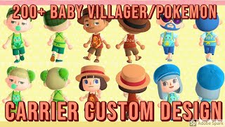 200+ BABY VILLAGER/POKEMON/PET CARRIER CREATOR CODES FOR ANIMAL CROSSING NEW HORIZONS