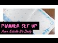Aura Estelle X Annie Plans 2023 and January Monthly Set-Up | B6 Daily | Time to Figure This Out!