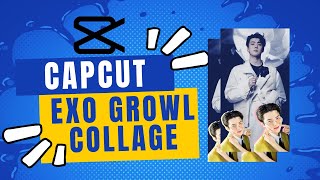 How to Easily Create Collage Effects in CapCut? | EXO Growl Collage Template in CapCut! screenshot 3