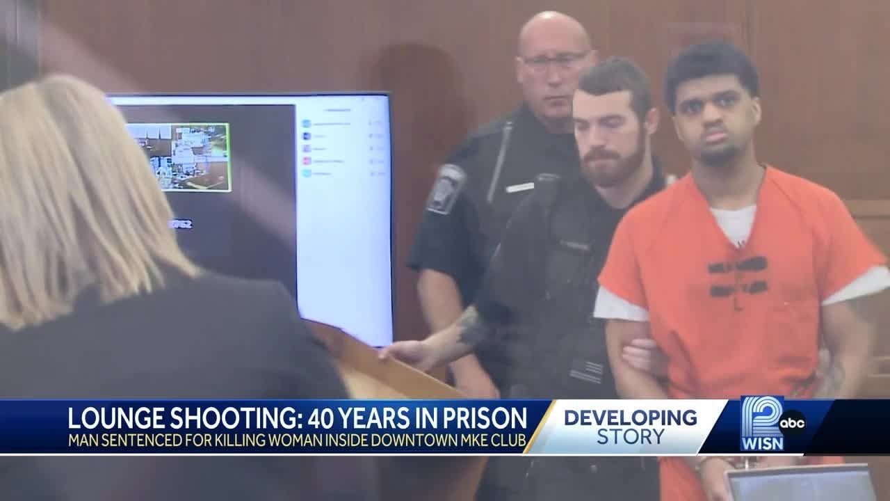 Man convicted in downtown Milwaukee lounge shooting sentenced to 40 years in prison