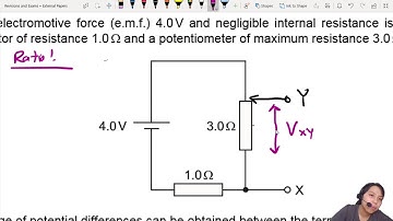 MJ20 P13 Q38 Potentiometer Output Range | May/June 2020 | CAIE A level 9702 Physics