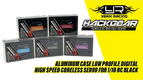 Yeah Racing Aluminum Case Low Profile Digital High Speed Coreless Servo