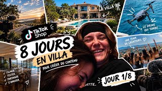 8 Jours En Villa Avec Des Créateurs Tiktok Shop Ça Commence Fort