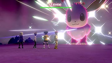 Shiny Eevee (Dynamax Raid Battles)