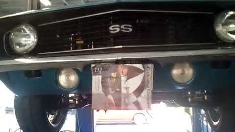 So Cal Muffler- Part-1 1969 Camaro SS- Open Headers Before Custom Exhaust