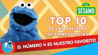 Plaza Sésamo: Los mejores y más deliciosos momentos de '¡Galletas!' | Top 10