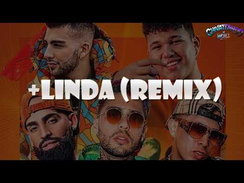 +Linda Remix - Dalex, Arcángel, Manuel Turizo, De La Ghetto, Beéle (Lyrics)