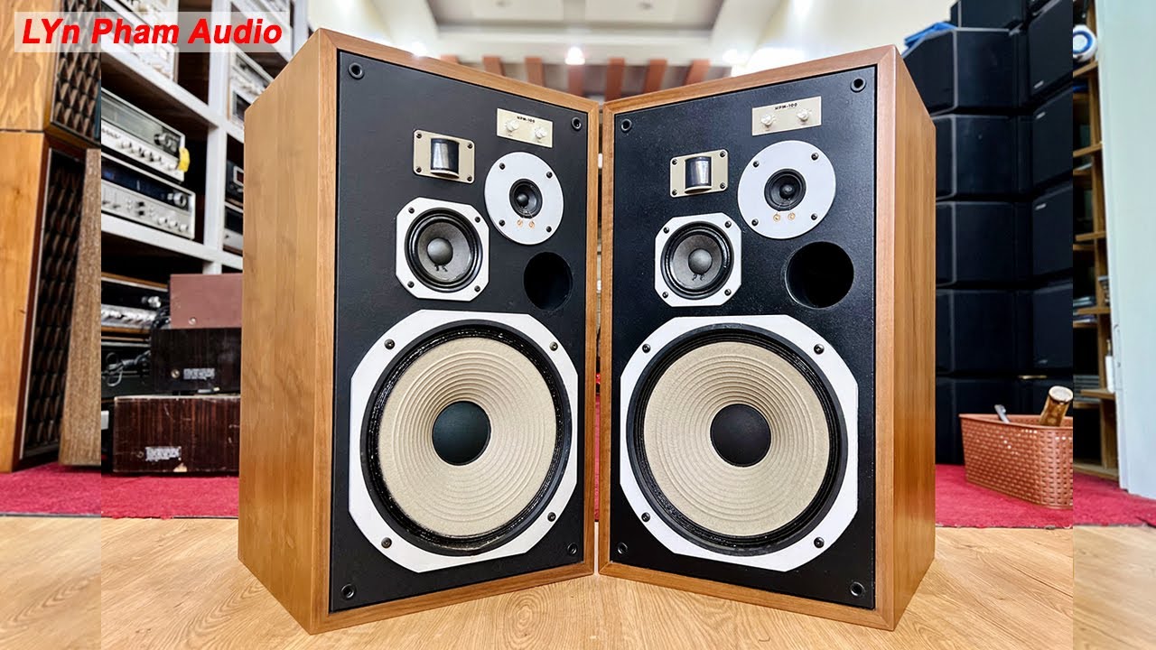 Loa PIONEER HPM 100 phiên bản 100W xuất mỹ nguyên bản đẹp long lanh 
