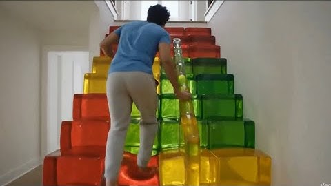 14 minutes Which Ai staircase would you choose? ASMR relaxation video VEO3 satisfying relaxing sleep