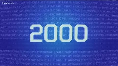 Where were you when the world was panicking over Y2K?