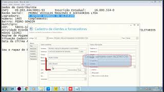 02 NFE - Cadastro de Clientes para emitir uma nota fiscal DANFE - SOFT FISCAL screenshot 5