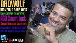Ardwolf A60 Biometric Keyless Door Lock 🚪 🔐 : LGTV Review