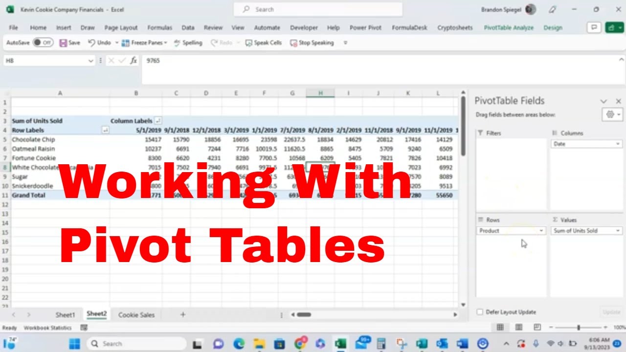 How To Change The Layout Of Your Pivot Table Fields In Excel To Make 