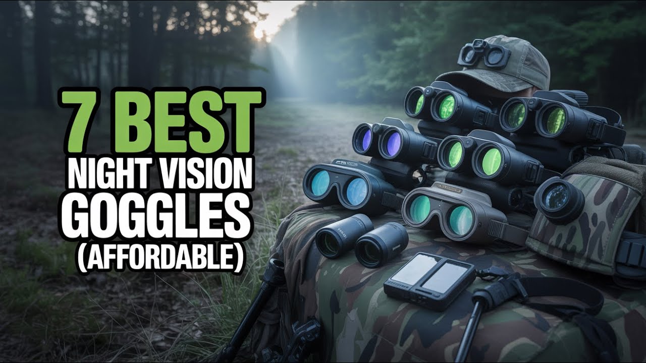 7 best affordable night vision goggles  for hunting in 2026