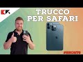 Trucco iPhone per chiudere i pannelli di Safari in automatico