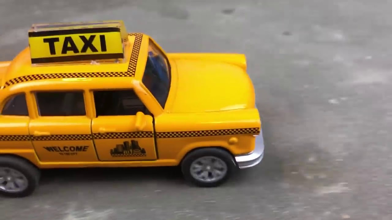 Машина такси мультик