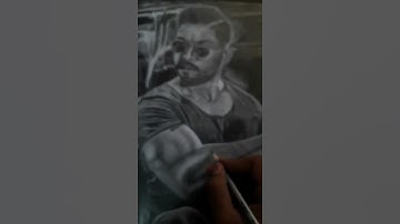 allu arjun surya character drawing #shorts #short #shortsvideo #art