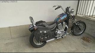 Intruder Vs700 Riding. Piccolo Giro A Trieste De Gasperi, Camionale, Saline, Foraggi