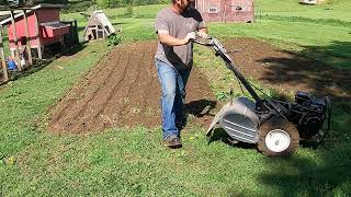 Its GARDEN Time! | Preparing the soil with the Craftsman Tiller