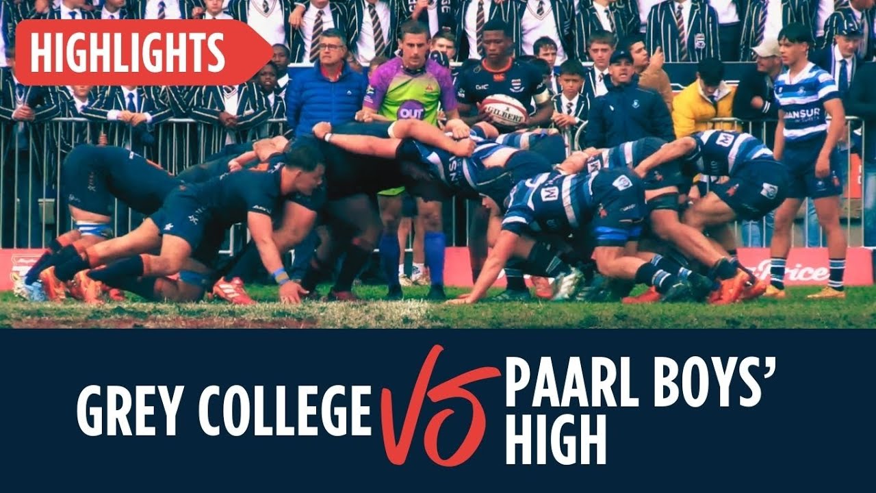 Rugby - Grey College vs Paarl Boys' High - King Price Derby - 10 May 2025
