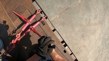 Hauling A forklift on a RollBack!