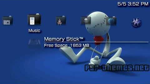 PSP Theme Black Theme by Jacolby PSP-Themes.NET