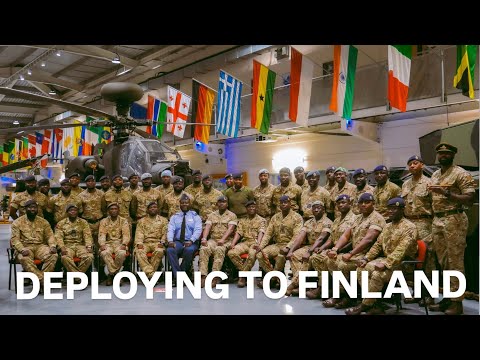 Allied Military Arrives