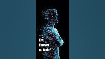 What If You Could Upload Your Mind—and Live Forever? #shorts #minduploading #futuretech