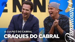 Cambota é bom jogador?! | A Culpa É Do Cabral | Paramount Plus