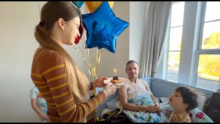 Karolina Protsenko Surprises Her Sick Dad