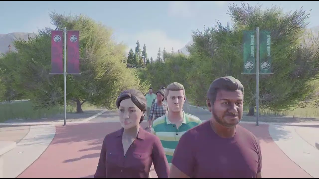 Jurassic World Evolution 2 more parks to tour 😒