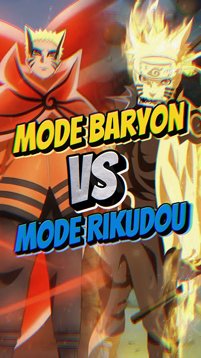 Lebih kuat mode baryon atau mode rikudou milik naruto ⁉️ #naruto