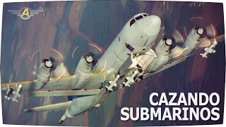 Cazando peligrosos submarinos nucleares  Lockheed P3 Orion