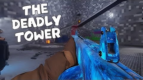 Trying To Survive The Deadly Tower… BO3 Custom Zombies 💀🔥