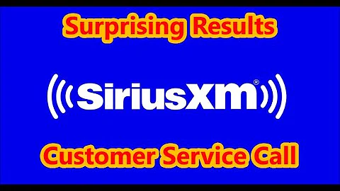 Axle's Rant: SiriusXM - Customer Service Call with Surprising Results