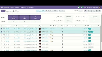 Merge Purchase Orders - Dynamic Chatter Merge Odoo