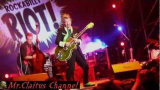 Brian Setzer - This cat&#39;s on a hot tin roof - Rockabilly Riot - Italy (July 2011)